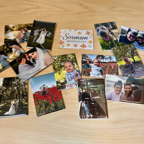 15 Pack Custom 2x3" Photo Magnets