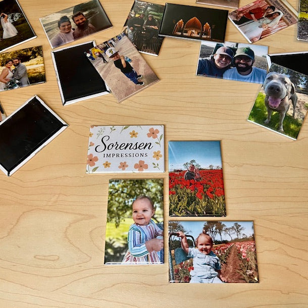 15 Pack Custom 2x3" Photo Magnets